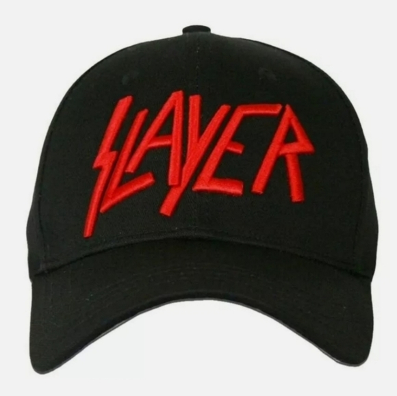 Slayer Embroidered Logo Adjustable Band Hat - Picture 4 of 4
